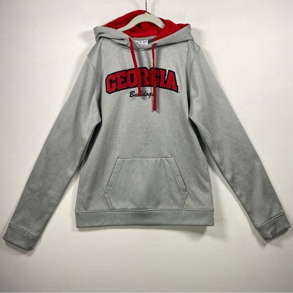 Champion Georgia Bulldogs Hoodie Sweatshirt Kids Size Medium - Picture 3 of 5